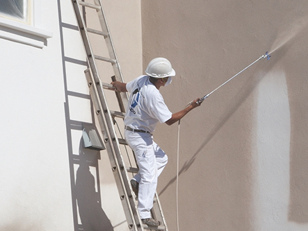 Exterior building painting service in Coimbatore